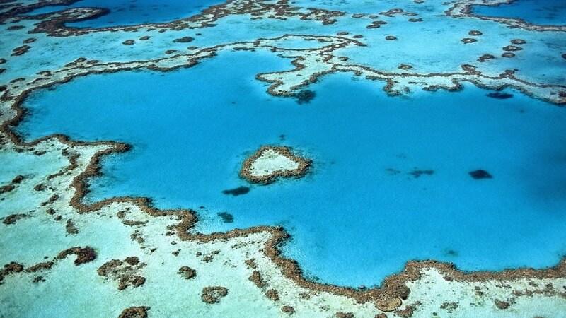 Heart Reef - for a secluded romantic holiday in australia