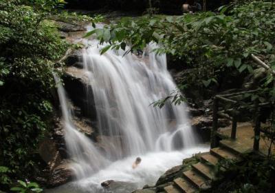 Kanching Rainforest Waterfall