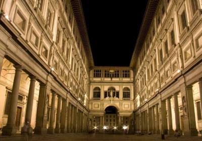 The Galleria Degli Uffizi
