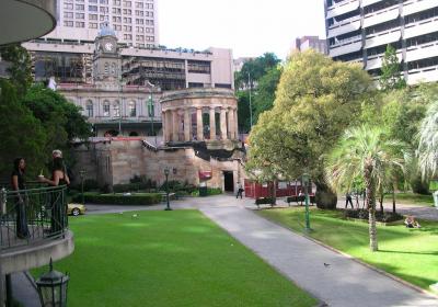 Anzac Square And Shrine Of Remembrance