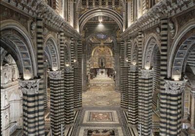 Crypt Of Siena Cathedral Or II Duomo