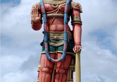 Dattatreya Temple And Hanuman Statue
