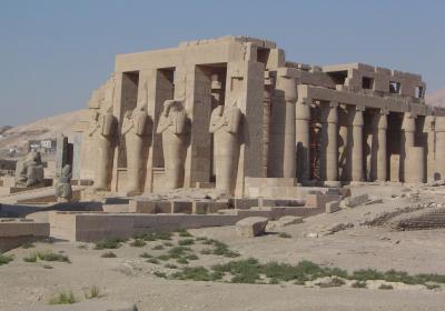 Ramesseum Or Mortuary Temple Of Ramses I I