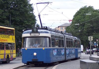 Trams In Munich