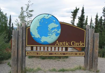 Blm Arctic Circle Monument Sign