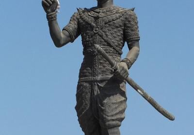 Chao Fa Ngum Statue