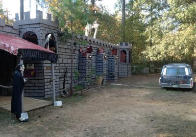Haunted Hill And Devil Towels