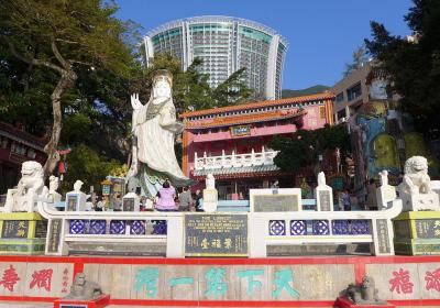 Tin Hau And Kwun Yum Statues