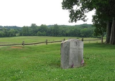 Grave Of Stonewall Jackson's Arm