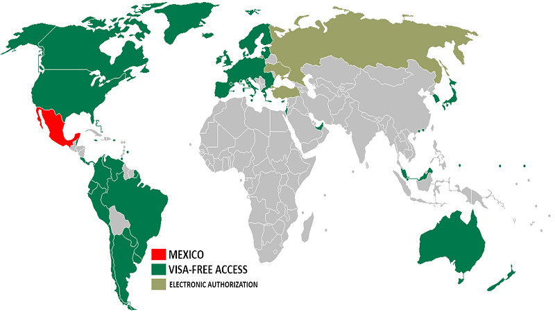 mexico visit visa ratio