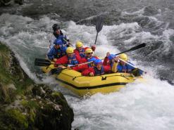 Kupa river rafting adventure