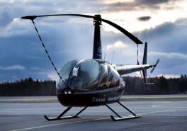 Helicopter Flight over Budapest