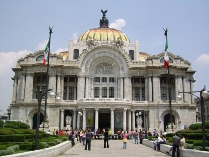 mexico city palace of fine arts settlement