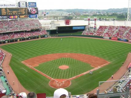 Section 524 at Great American Ball Park 