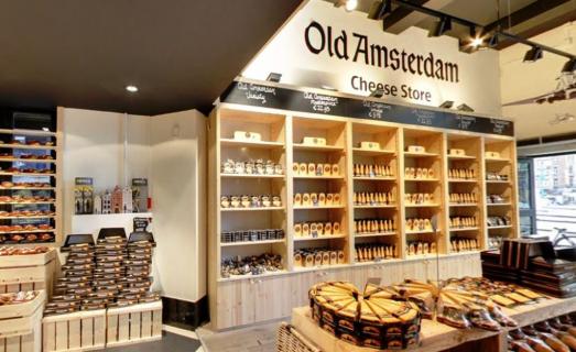 Old Amsterdam Cheese flagship store by studiomfd, Amsterdam