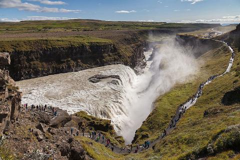 Gullfoss Waterfall, Reykjavik | Ticket Price | Timings | Address: TripHobo