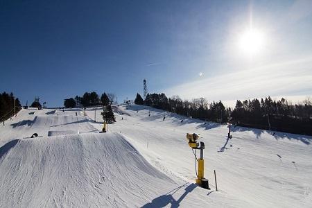 little swiss ski area