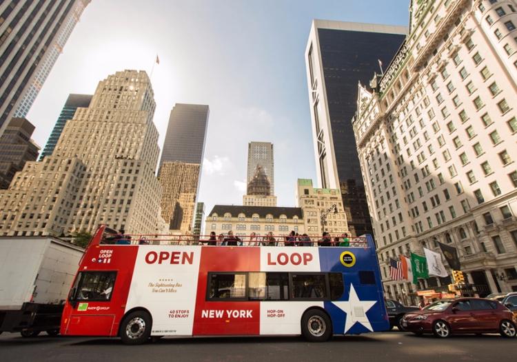 New York Uptown Downtown Hop On Hop Off Bus Tour Attractions 1 2 3 Day