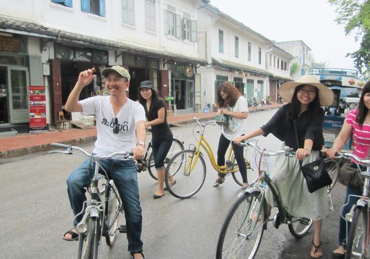 Cycling In Luang Prabang