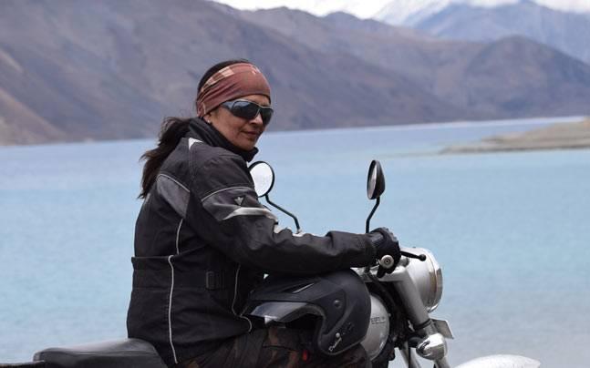 kanyakumari to ladakh bike trip record