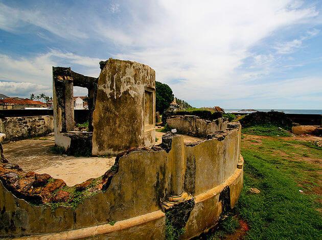 Galle Fort - historical ruins in Sri Lanka