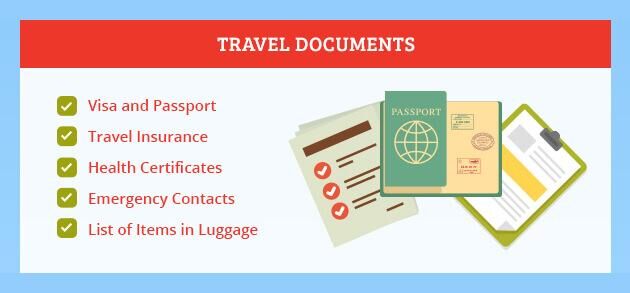 international travel document requirements