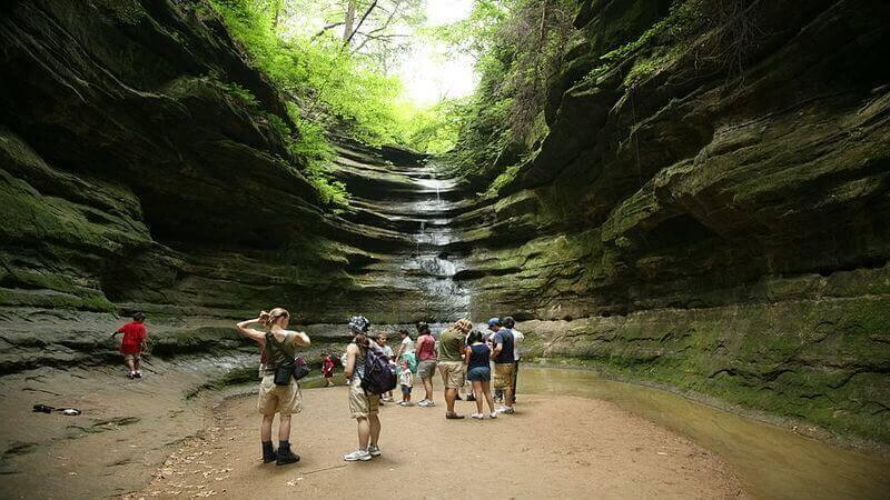 Starved Rock State Park - cool camping spot near Chicago
