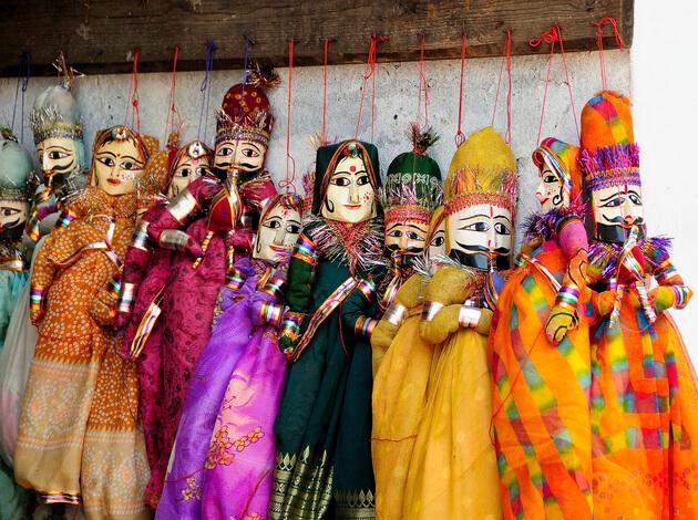 Indian Puppets - A Rajasthani Souvenir
