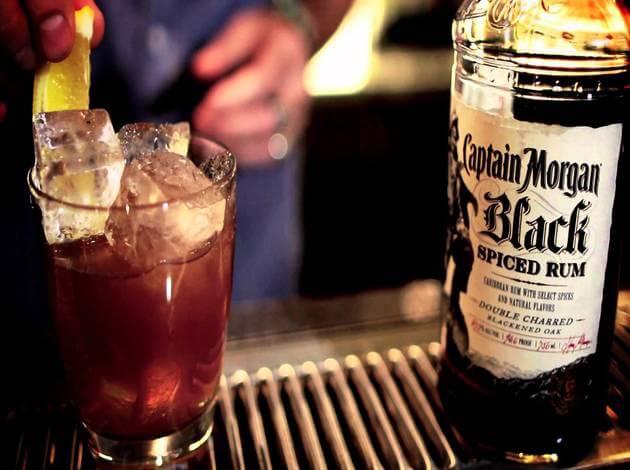 Captain Morgan Spiced Rum - best tasting alcohol for beginners