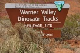 Warner Valley Dinosaur Track Site