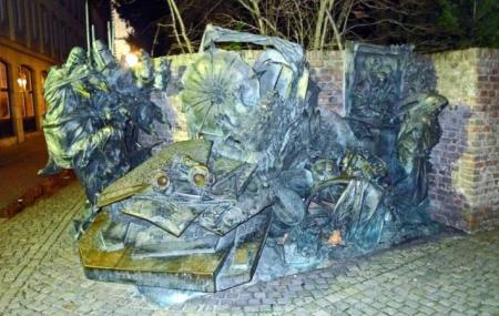 The City Monument At Burgplatz Image