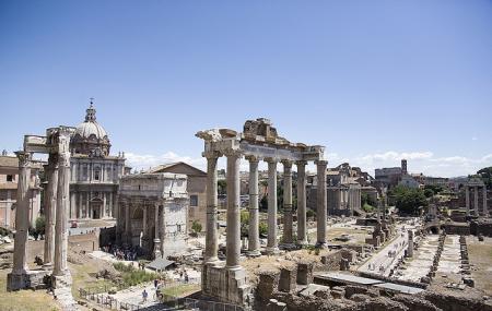 Ruins Of The Palatine Hill Image
