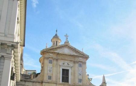 Church Of Jesus And The Saints Ambrogio And Andrea Image