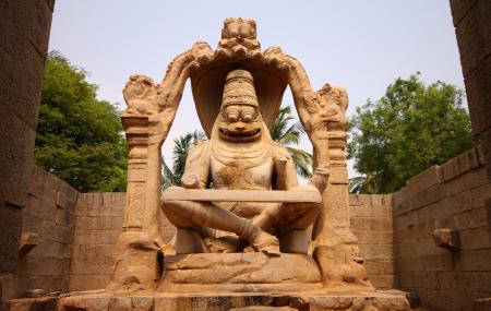 Statue Of Ugra Narasimha Image