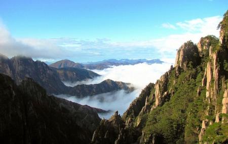 Mt Huangshan Or Yellow Mountain Scenic Area Image