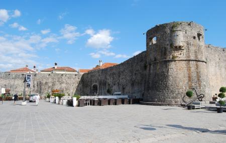 Budva City Walls Image