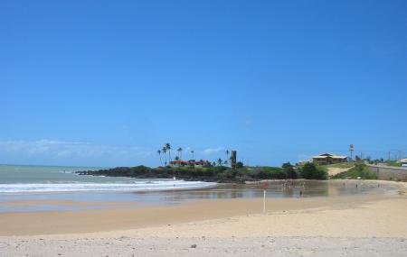 Praia De Areia Preta Image
