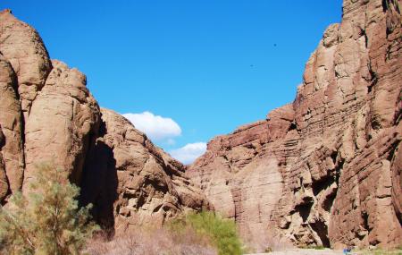 Painted Canyon And The Mecca Hills Image
