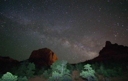 Star Gazing At Sedona Image