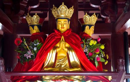 Hanshan Temple Or Cold Mountain Temple Image