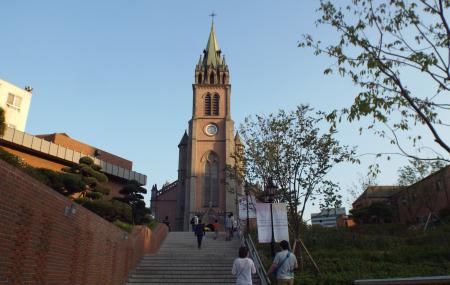 Myeongdong Cathedral in Seoul