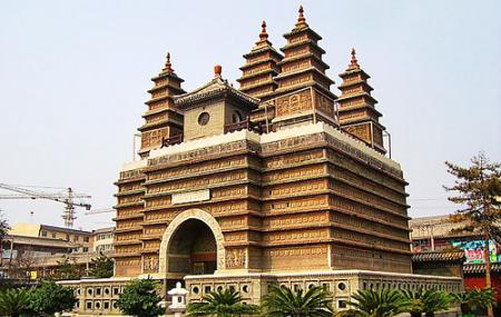 Beijing Five Pagoda Temple Image