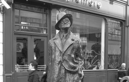 James Joyce Statue Image