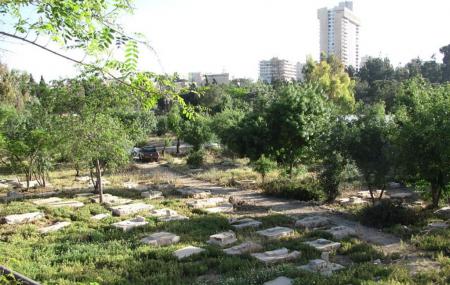 Mamilla Cemetery And Mamilla Pool Reservoir Image