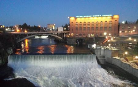 Spokane Falls And Monroe Street Bridge Image