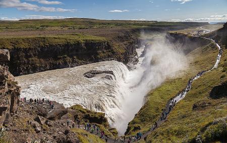 Gullfoss Waterfall Image