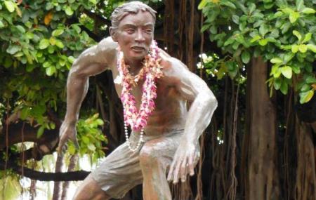 Surfer Statue Image