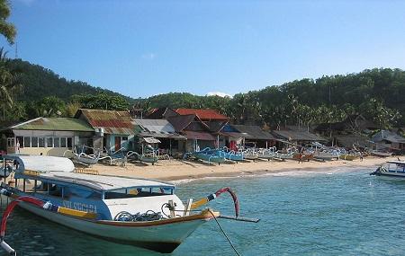 Padang Bai Fishing Village Image