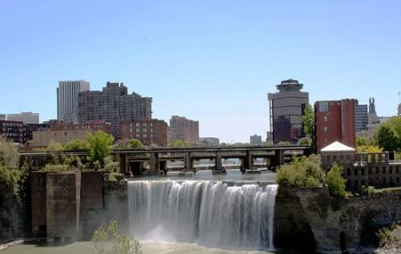 Genesee River's High Falls Image
