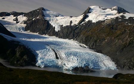Portage Glacier And Portage Valley Image